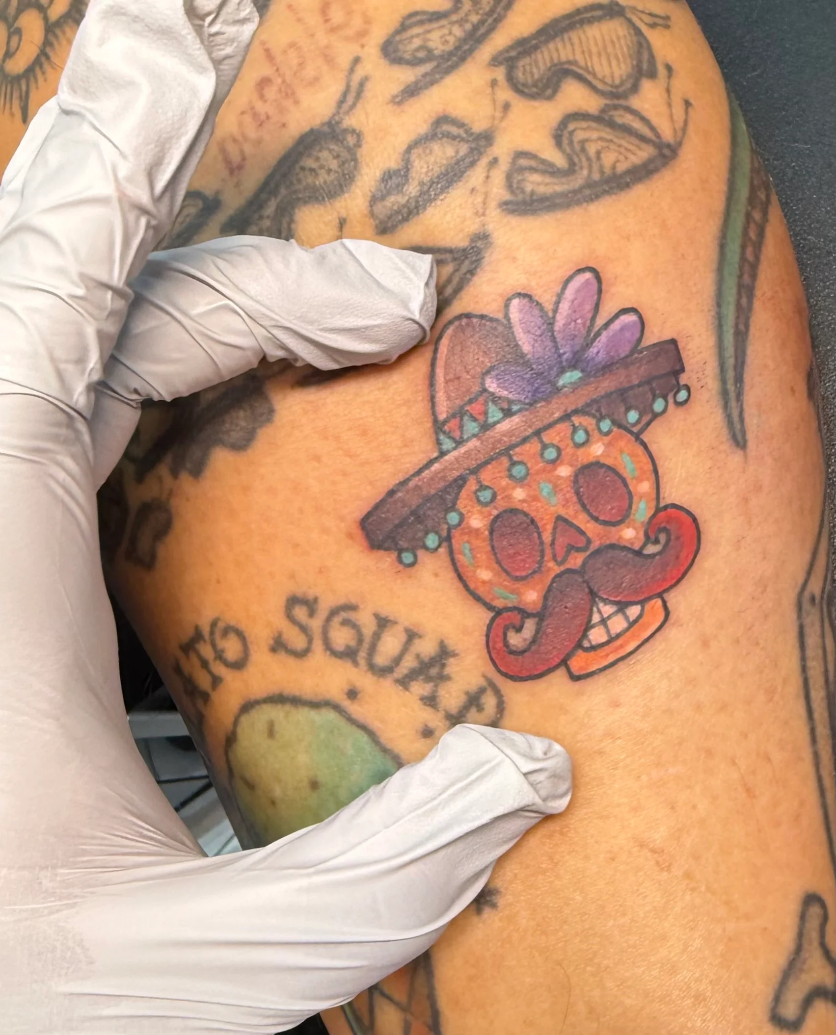 Tattoos service at Moon Ink
